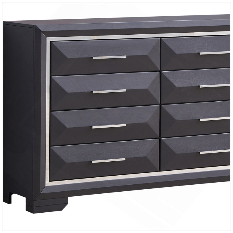 Commode Manchester, noir