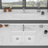 Quartz Kitchen Sink - 33" X 19" X 9.65" White Granite Composite Double Bowl  Workstation Undermount Kitchen Sink