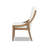Lennox High-Back Upholstered Reclaimed Pine Dining Chair Set of 2