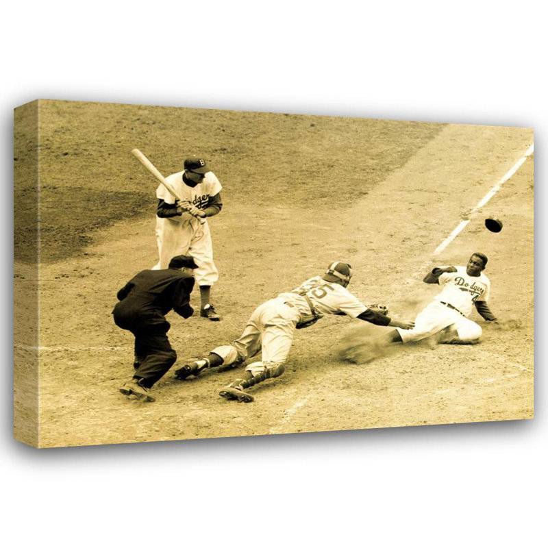 Jackie Robinson, maison de vol, 15 mai 1952 IMA-U275, 13'' H x 18'' W