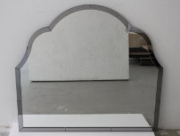 Weippe Glass Arch Mirror
