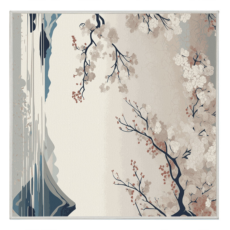 Woven Serenity Rug, Square 4'
