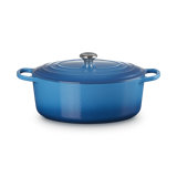 Le Creuset Enameled Cast Iron Oval Dutch Oven with Lid