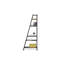 Abba 195cm H x 76cm W Geometric Bookcase-10273843