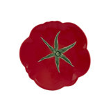 Tomato Earthenware Salad/Dessert Plate