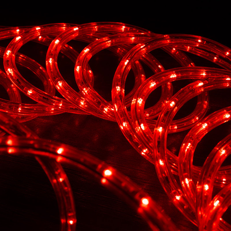 LED Rope Light w/ 8 Mode, Red, 3600" L