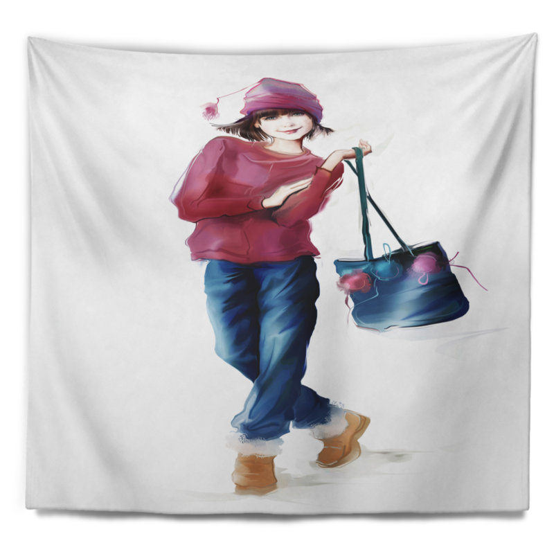 Polyester Tapestry, 32" H x 39" W