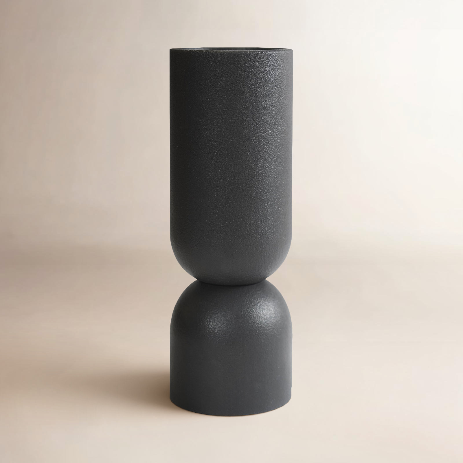 Ceramic Table Vase, Black