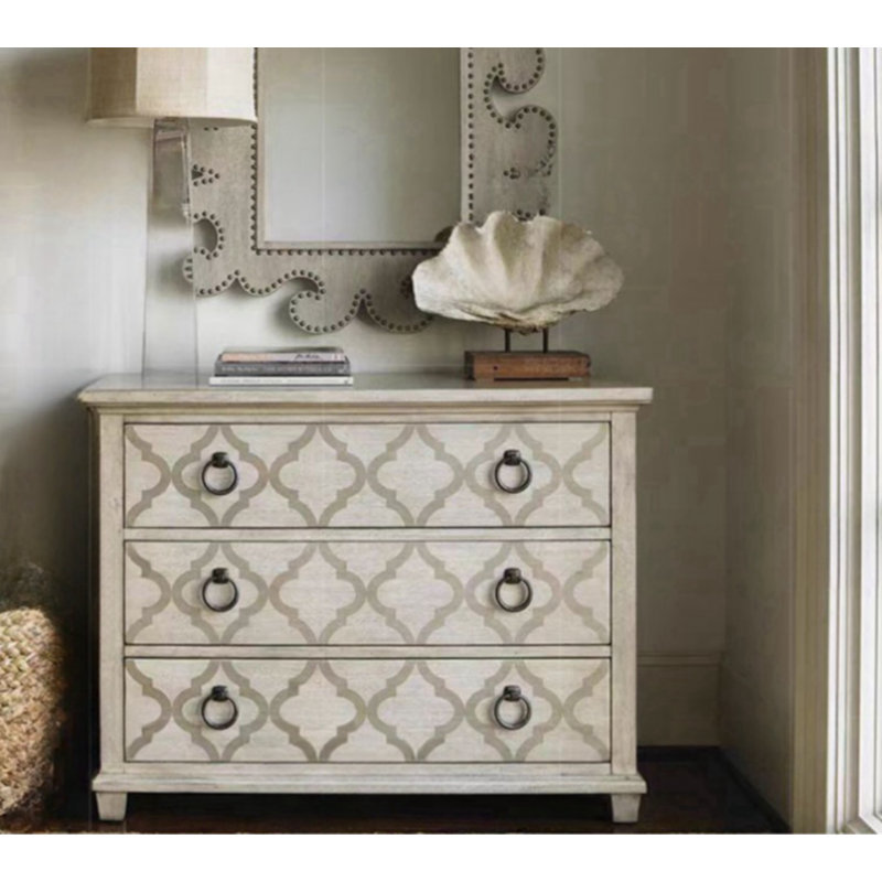 Commode d'appoint rustique de style rustique