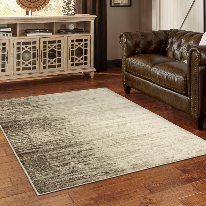 Ernie Abstract Indoor Rug, Rectangle 5'3" x 7'3"