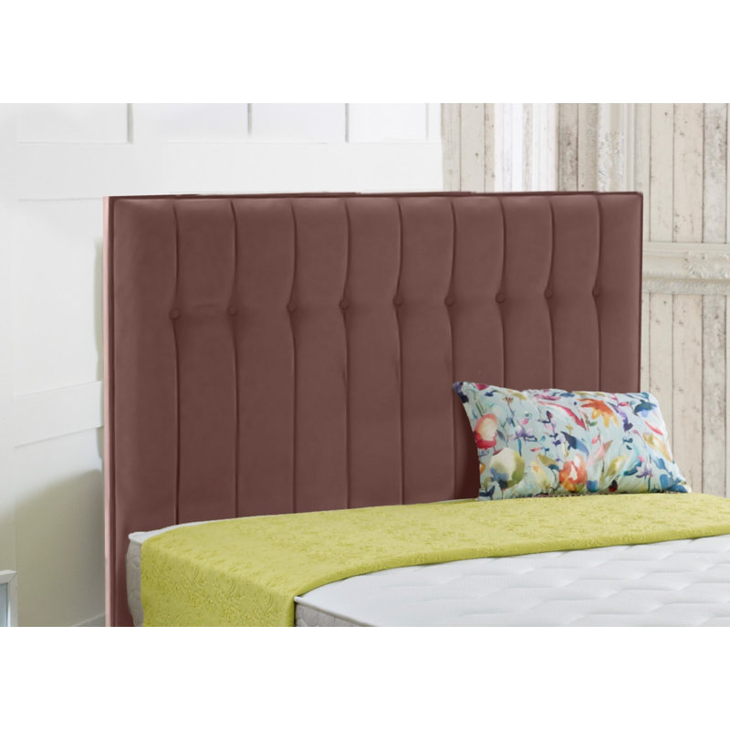 Ashley-Leigh Upholstered Headboard, Lilac, Small Single (2'6)