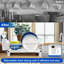 1 Tier Space Saving & Rustproof Kitchen Dish Drying Rack with Utensil Holder-114511933
