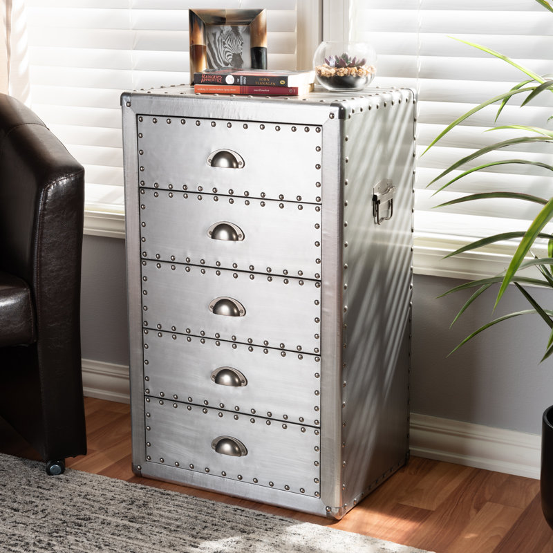 Commode d'appoint 5 tiroirs Rayfield