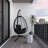 Dakota Fields Swing Floor Chair