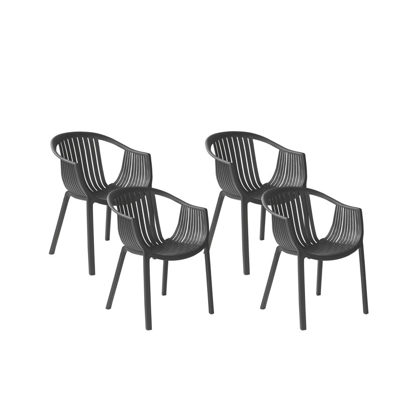 Bellavia Stacking Patio Dining Armchair with Cushion