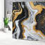 Rideau de douche à motif floral Daisy Fresh Bath 72 po x 72 po
