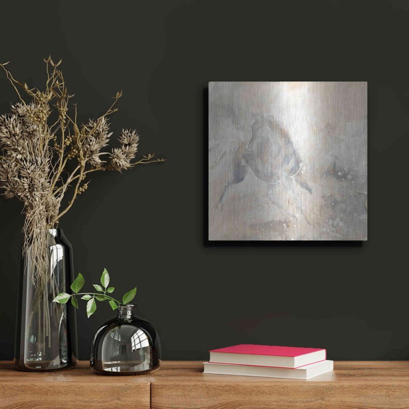 «Gray Horse I» par Chris Paschke, H 12 po x l 12 po