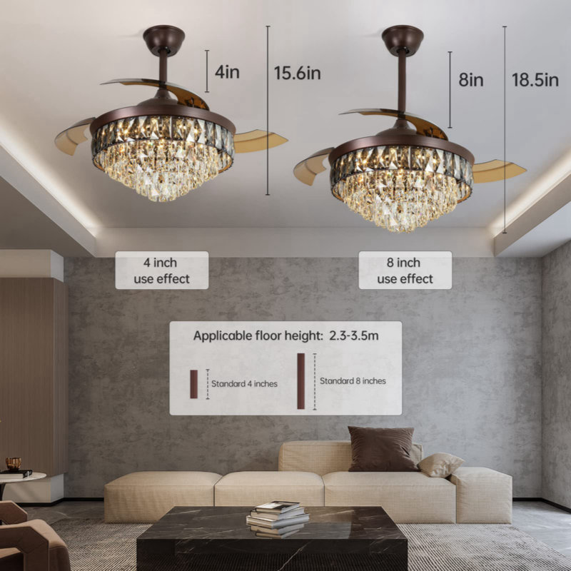Ventilateur de plafond Jernice 42