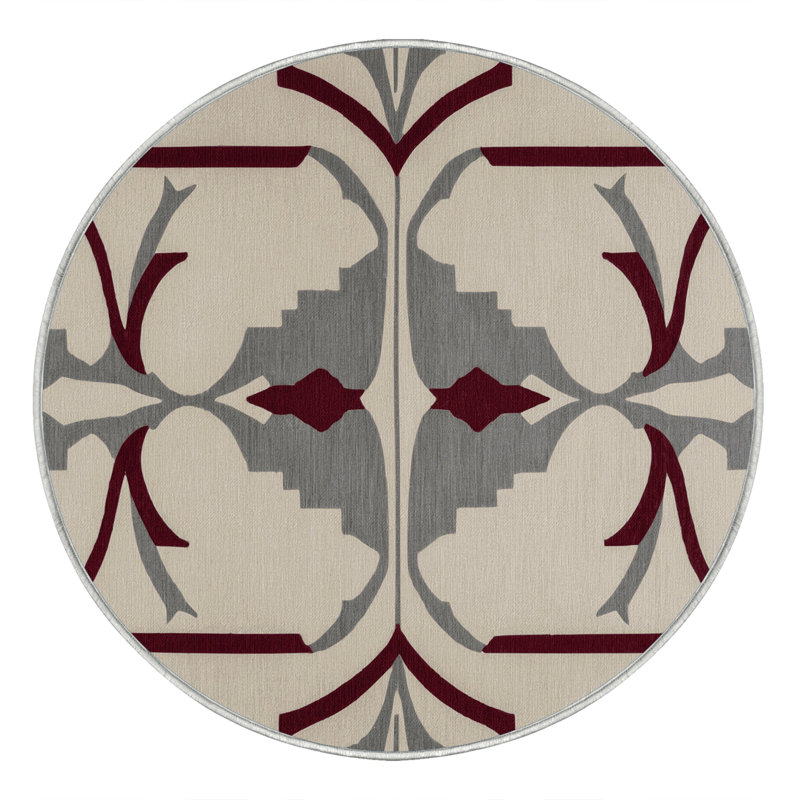 Architectural Reverie Rug, Round 8'