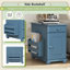 Avigail 12.6'' 1 Drawer Nightstand-1831157894