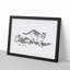 Cat with Playful Kittens by Gottfried Mind - Picture Frame Graphic Art Print-55621272-55621276