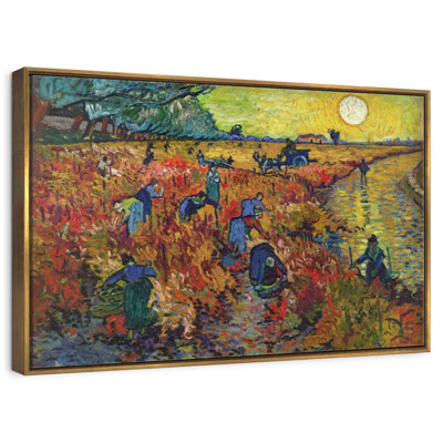 Vignes rouges à Arles