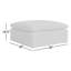 Repose-pieds en tissu Armand Performance-651981566