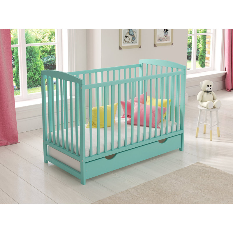 Percie Cot Bed, Mint