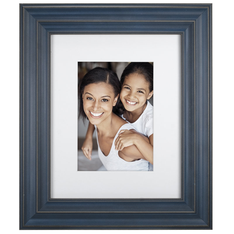 Cadre pour photo simple 5 po x 7 po, Indigo