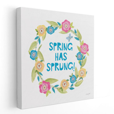 «Spring Has Sprung II», reproduction d'art sur toile