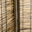 Écran d'intimité à 4 panneaux, pliable portable 5,5 pi. Panneau de séparation pour salle d'eau en bois tissé à la main, intimité. Style, salle à manger