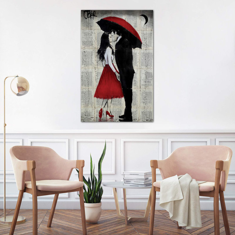 A New Kiss 1 Piece Wrapped Canvas Wall Art, 101.6 cm H x 66.04 cm W x 3.175 cm D