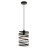 Axten 1 - Light Matte Black Geometric Pendant