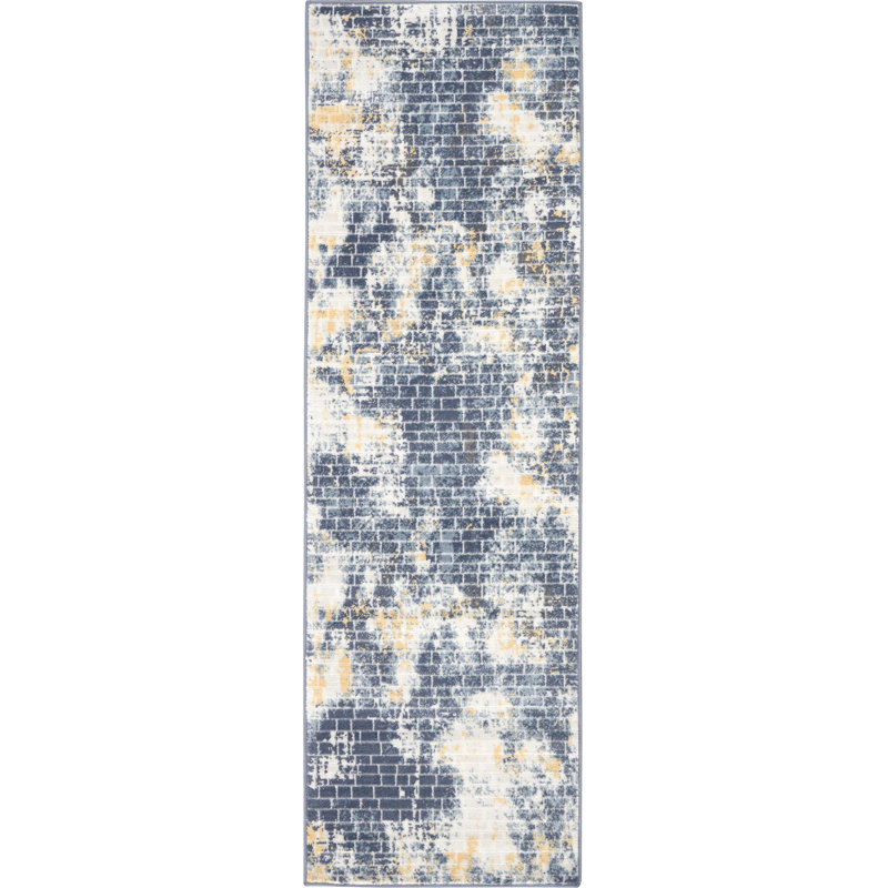 Lunenburg Abstract Area Rug, Runner 66 x 229cm
