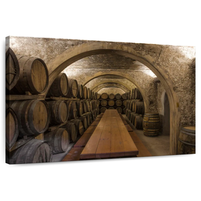 Tonneau à vin Lilie, H 32 po x l 48 po