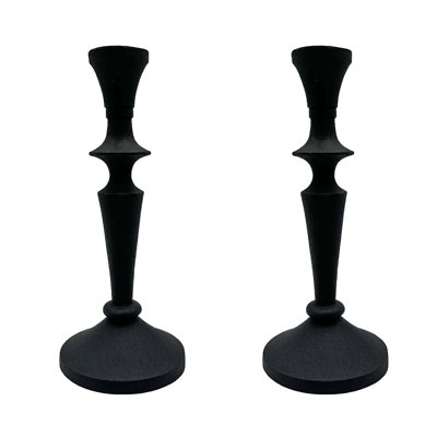 8'' H Aluminum Tabletop Taper Candlestick