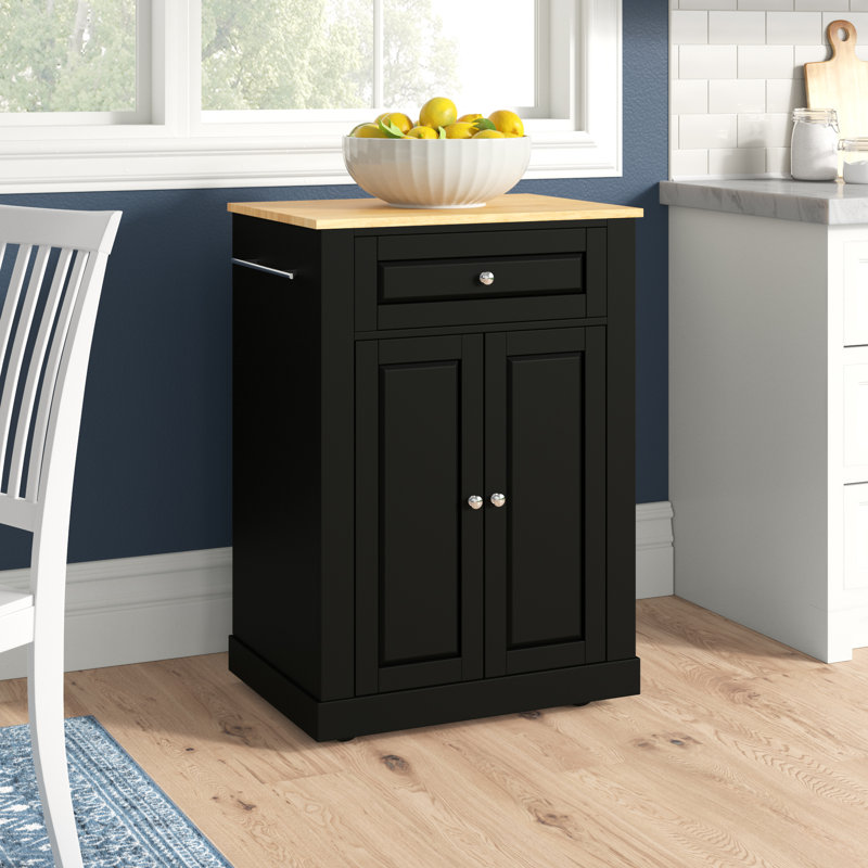 Chariot de cuisine de 24,75 po Camellon, Noir, noir, noir, noir