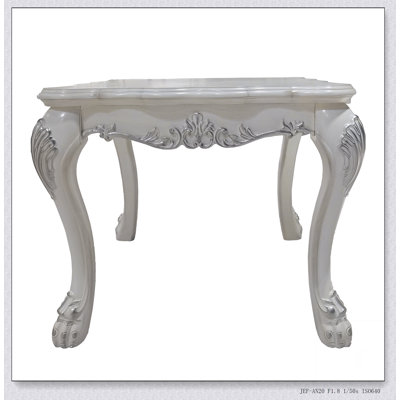 Table de bout Bone avec pieds à griffes Conception pratique et moderne, matériaux de haute qualité, centre de salon