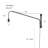 Plata Plug-In Adjustable Swing-Arm Wall Lamp