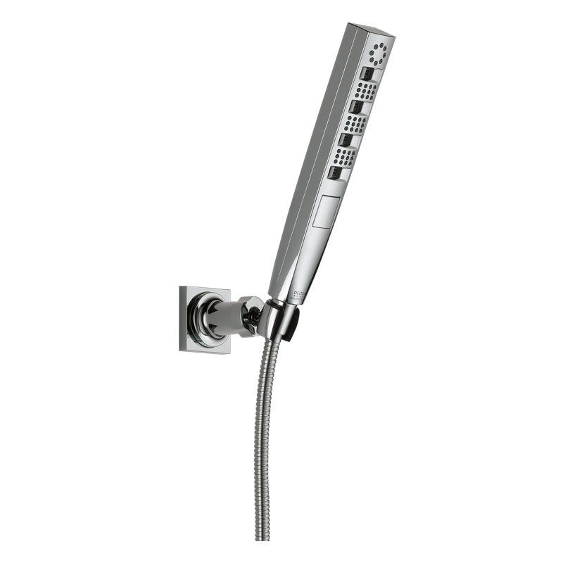 H2Okinetic 3-Spray Wall Mount Hand Shower, Handheld Shower Head 1.75 GPM, Chrome