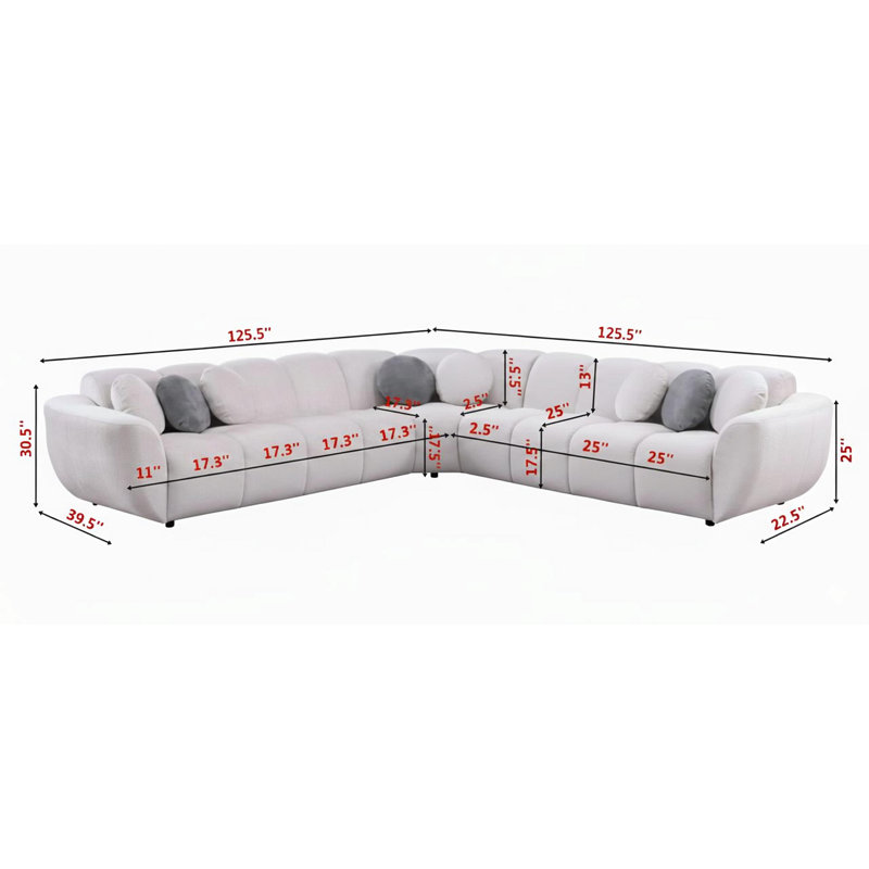 Canapé modulaire Rosse