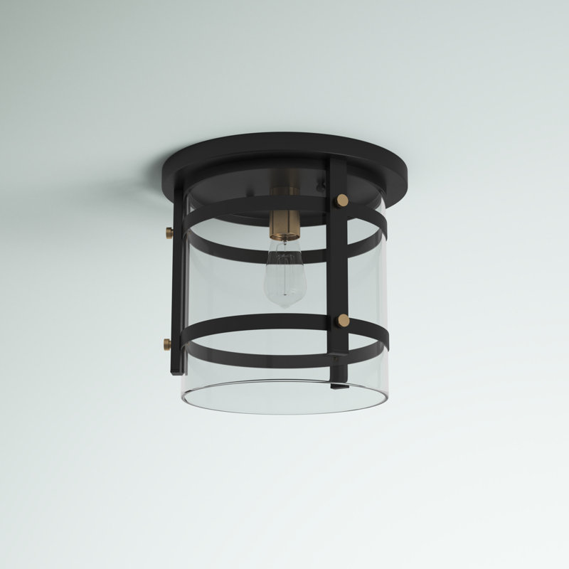 Cortland Glass Flush Mount