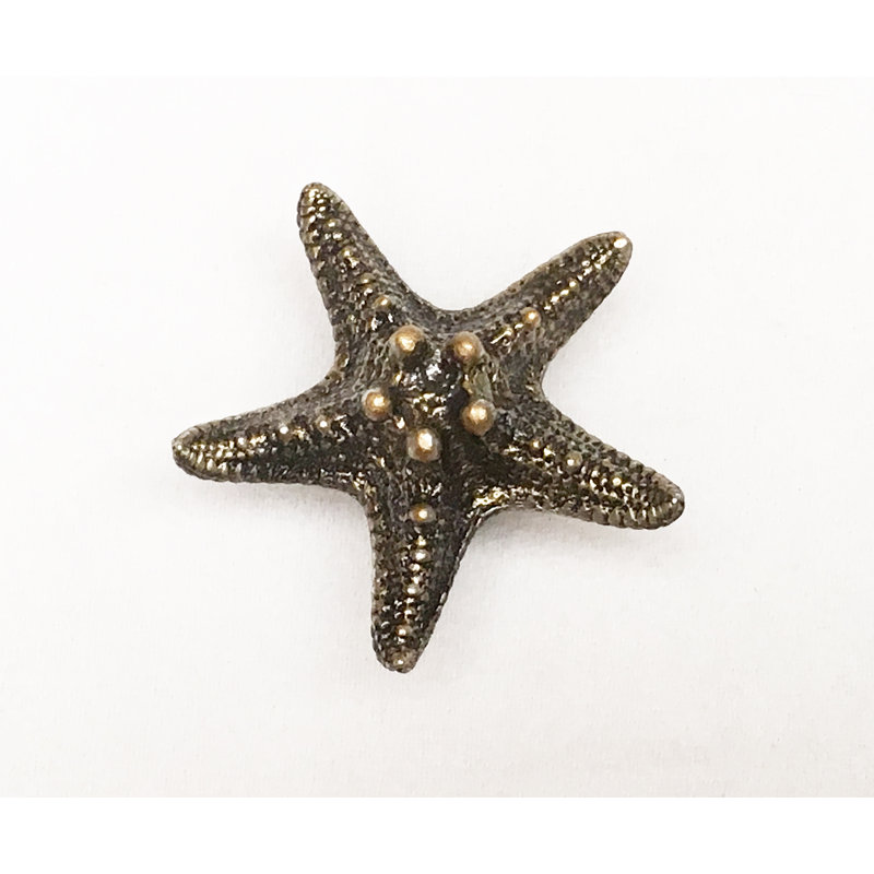 Tropical Novelty Knob, Brass