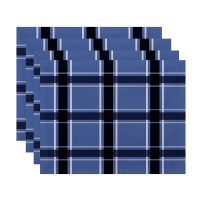 Abigail Polyester Geometric Rectangle Placemat