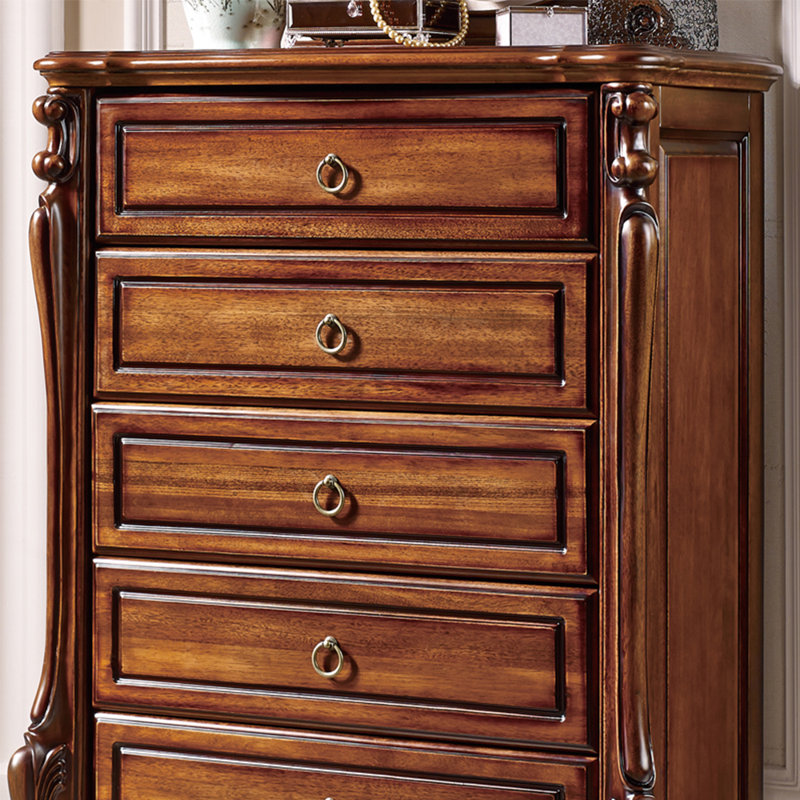 Armoire américaine en bois massif. Commode d'appoint