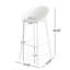 Set Of 2 Stylish Barstool