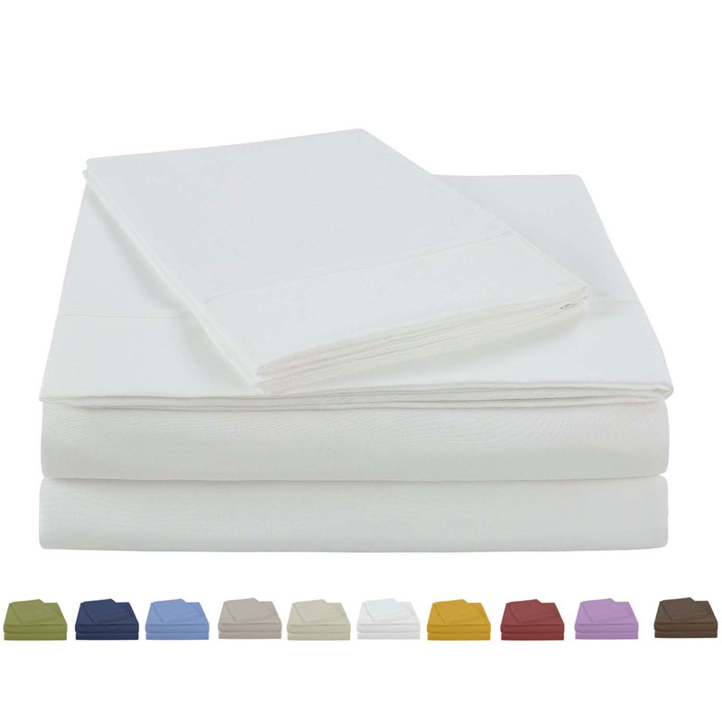 Ensemble de literie NC Home Fashions, Blanc