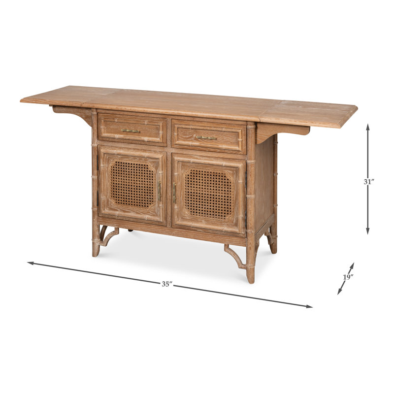 Brighton Solid Wood Accent Cabinet