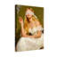 Femme à la mode en robe blanche-211451738