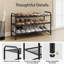 Expandable Shoe Rack for Entryway Hallway-334250408-329499315